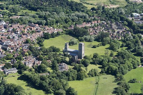 Wymondham Abbey in Norfolk - aerial | Wymondham Abbey in Nor… | Flickr