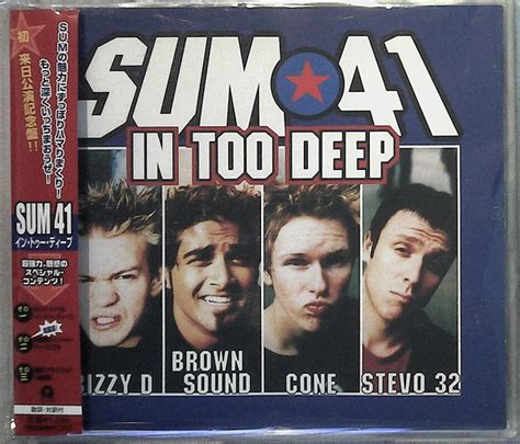 Sum 41 - In Too Deep (2002, CD) | Discogs