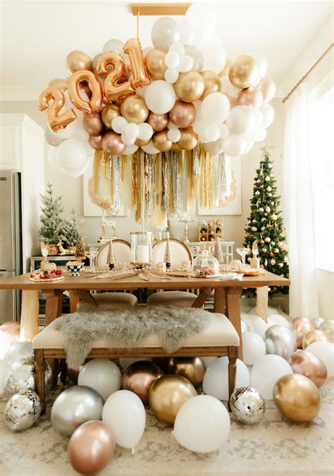 Intimate New Year's Eve Party Decor & Outfit Ideas - Haute Off The Rack