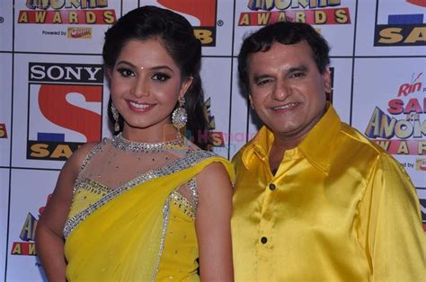 Paresh Ganatra, Shubhangi Atre Poorey at Sab Ke Anokhe Awards red ...