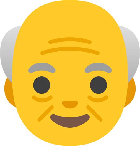 "old man" Emoji - Download for free – Iconduck