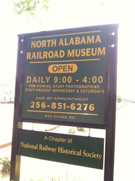 North Alabama Railroad Museum | Alabama, Railroad, Train travel