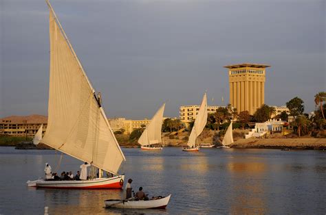 Feluccas near Aswan (1) | Aswan | Pictures | Egypt in Global-Geography