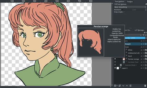 Krita Hair Tutorial : If you want to see more.