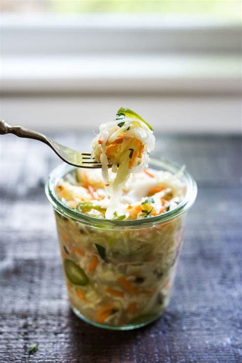 Curtido - Fermented Salvadoran Slaw | Feasting At Home