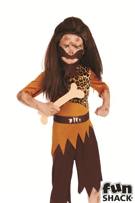 Children Stoneage Boy Costume Caveman Stone Bronze Age Fancy Dress | eBay