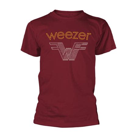 Official Weezer Merchandise T-shirt | Rockabilia Merch Store