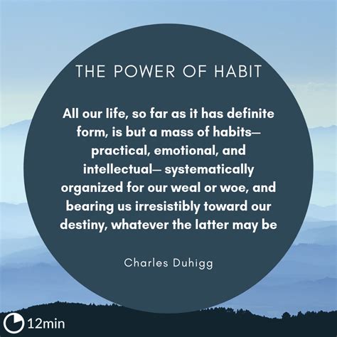 The Power of Habit PDF Summary - Charles Duhigg | 12min Blog