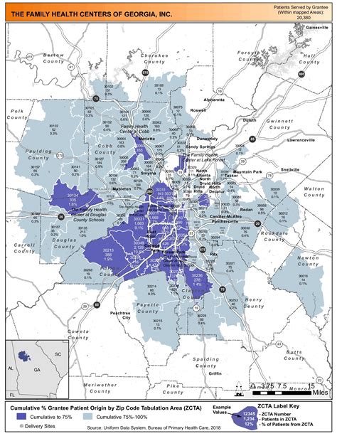 2018 THE FAMILY HEALTH CENTERS OF GEORGIA, INC. Health Center Program Awardee Data - THE FAMILY ...