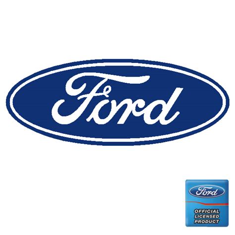 Ford Oval Decals Stickers - Midnight Blue Colour - Various Sizes Available | eBay