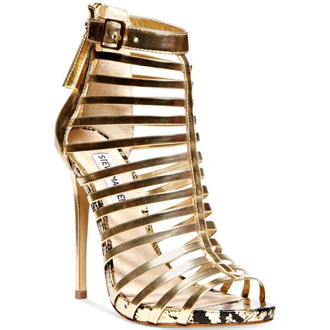 Lyst - Steve Madden Womens Marnee Platform Sandals in Metallic