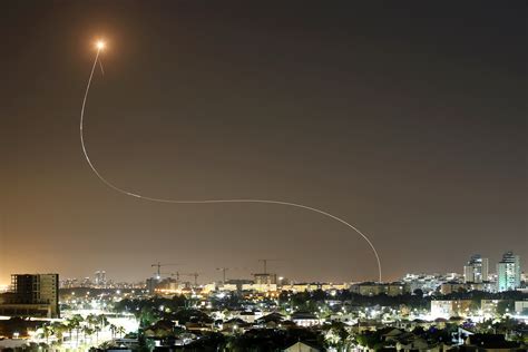 In Pictures | Israel's Iron Dome Anti-Missile System Intercepts Rockets ...