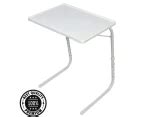 1X FOLDABLE TABLE LAPTOP ADJUSTABLE TRAY BED PORTABLE DESK MATE TV | Catch.com.au