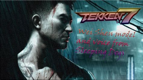 TekkenMods - Wei Shen from sleeping dogs(Voice and Model)