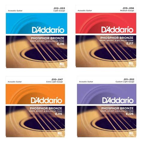 D’Addario EZ Series [China] -Acoustic Guitar Strings ...