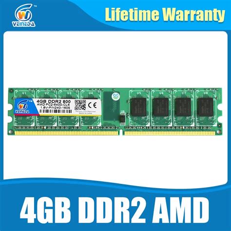 Dimm Ram 8gb ddr2 4gb X 2pcs Memoria 800/667Mhz pc2 5300 memory ddr 2 ...