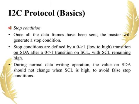 I2C Protocol