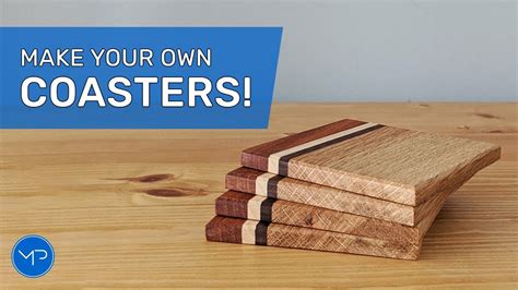 How to Make Easy DIY Coasters ~ DIY Woodworking - YouTube