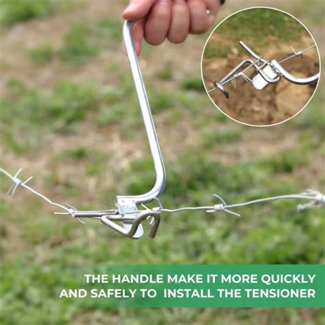 Fence Wire Tensioning Tool,Tighten loose Fence, Sagging, or Broken barbed wire Fencing ...