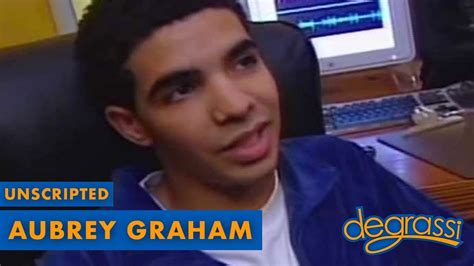 Degrassi Unscripted | Aubrey Graham - YouTube