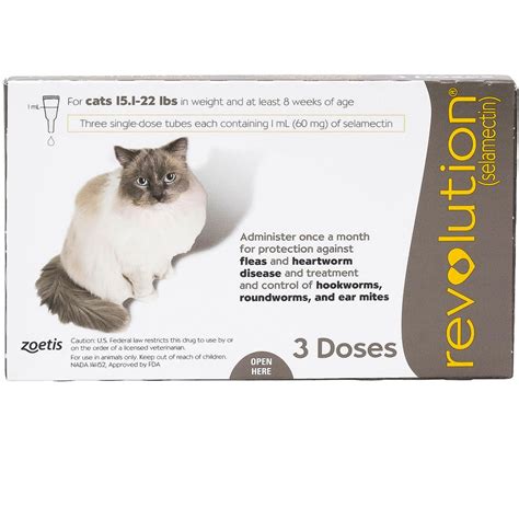 Revolution for Cats - 15.1-22 lbs (1 Dose) | On Sale | EntirelyPets Rx