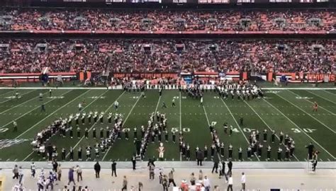 Watch the Ohio State University Marching Band perform at halftime of ...