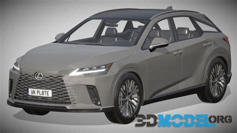 3D Model – Lexus RX 450 2023 car