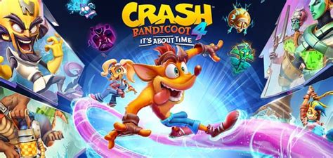 Crash Bandicoot 4 Fossil Fueled All Boxes (N.Sanely Perfect Relic ...