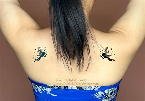 Fairy Temporary Tattoo Butterfly Fairy Temporary Tattoos - Etsy