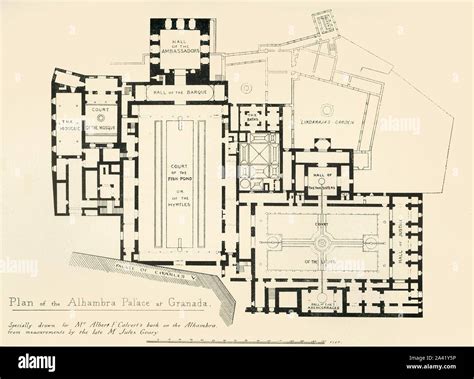 Alhambra Palace Floor Plan