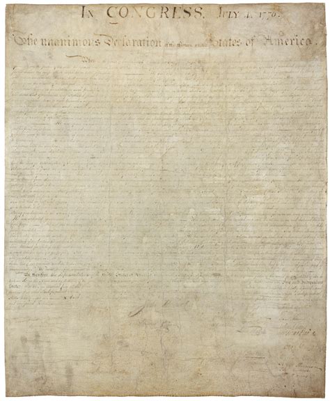 The Declaration of Independence | National Archives