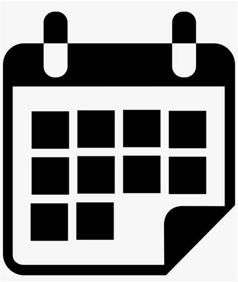 Calendar Comments - Calendar Icon Vector Png Transparent PNG - 862x980 ...