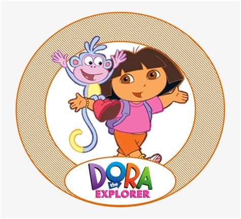 Clipart Birthday Dora The Explorer - Dora The Explorer Transparent PNG ...