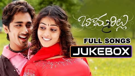 Bommarillu Movie Songs JukeBox || Siddharth, Genelia || Telugu Songs - YouTube