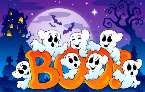 Boo Cute Halloween Wallpapers - Top Free Boo Cute Halloween Backgrounds - WallpaperAccess