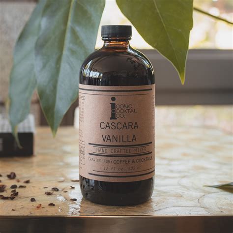 Cascara Vanilla – Iconic Cocktail