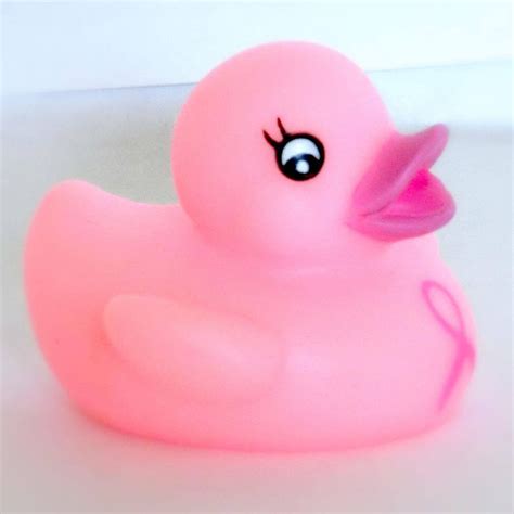 2" Mini Pink Ribbon Rubber Duck - Rubber Ducks For Sale – DUCKY CITY