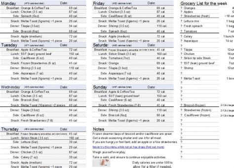 free_meal_500.htm - Menu Plan for Weight Loss