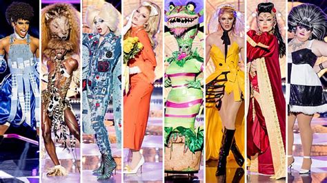 Every look from the Drag Race UK series 4 episode 5 West End musicals runway - BBC Three