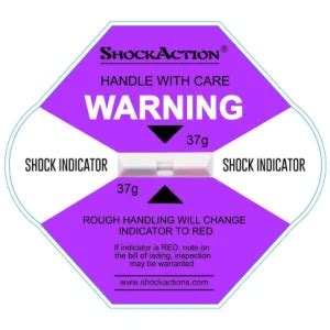 Lowest Cost 37g Shock Impact Fragile Warning Shipping Labels - China Fragile Warning Shipping ...