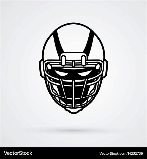 American Football Helmet Svg