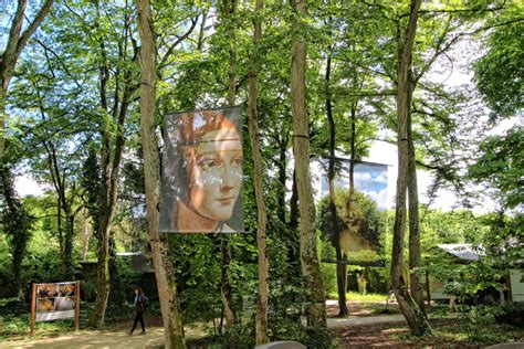 The gardens of the Chateau du Clos Lucé Loire Valley