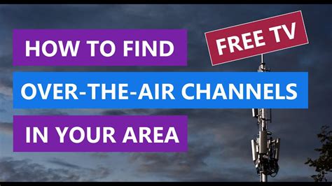 How To Find Over-The-Air (OTA) Channels Near You - TV Station Locator for Antenna Tool - YouTube