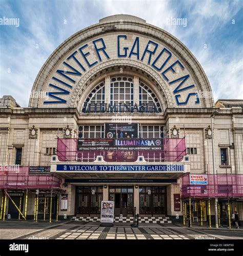 Winter Gardens entrance, Blackpool, Lancashire, UK Stock Photo - Alamy