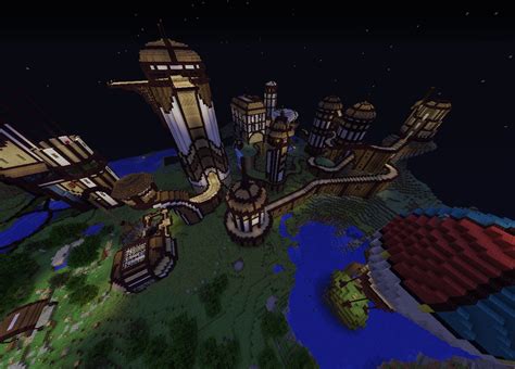 New build on a friends server : r/Minecraft