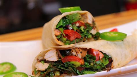 Healthy Chicken Wrap - Healthy Treats