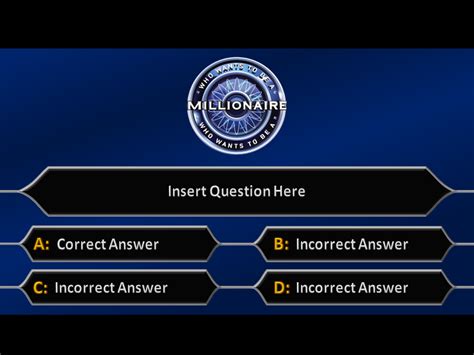 Best who wants to be a millionaire trivia questions and answers - panahobby