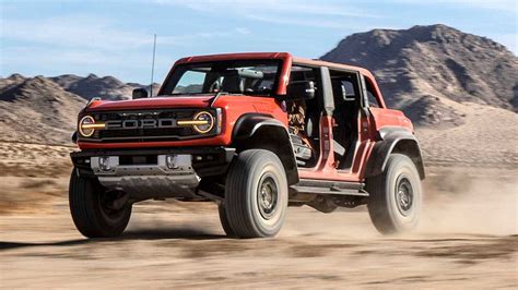 2022 Ford Bronco Raptor Power Figures Confirmed: 418 HP, 440 LB-FT