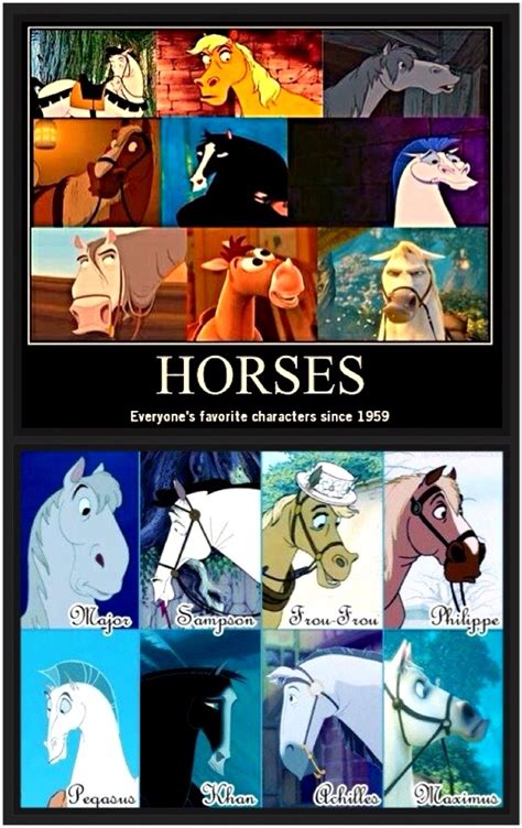 They're always my favorite characters:) | Disney horses, Disney cartoons, Disney art