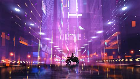 Cyberpunk Biker Girl Scifi City 4k Cyberpunk Biker Girl Scifi City 4k wallpapers 4k Wallpaper ...